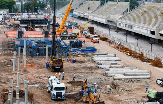 Sambodromo-construction